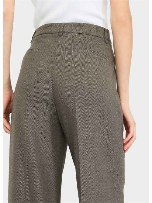 Pantaloni straight con piega LIU JO | CF5372T054A/M9770